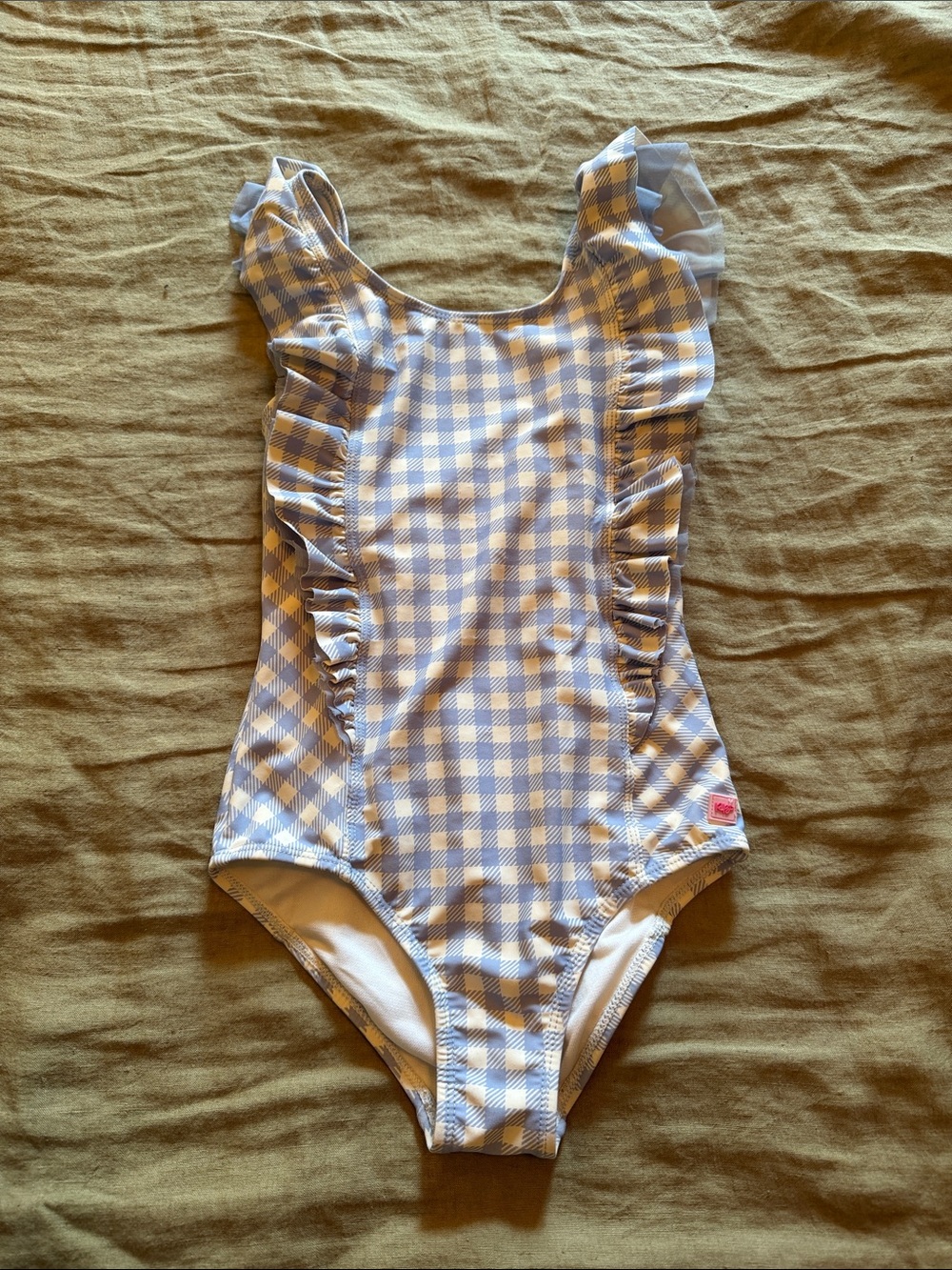 Girls Ruffle Butts Swimsuit Sz 10
